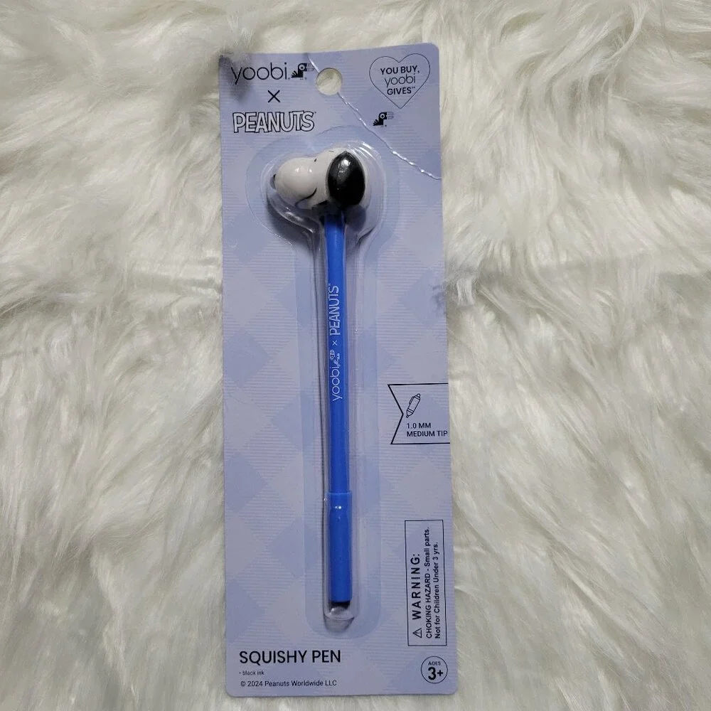 Yoobi x Peanuts Mini Notebook & Pen Set